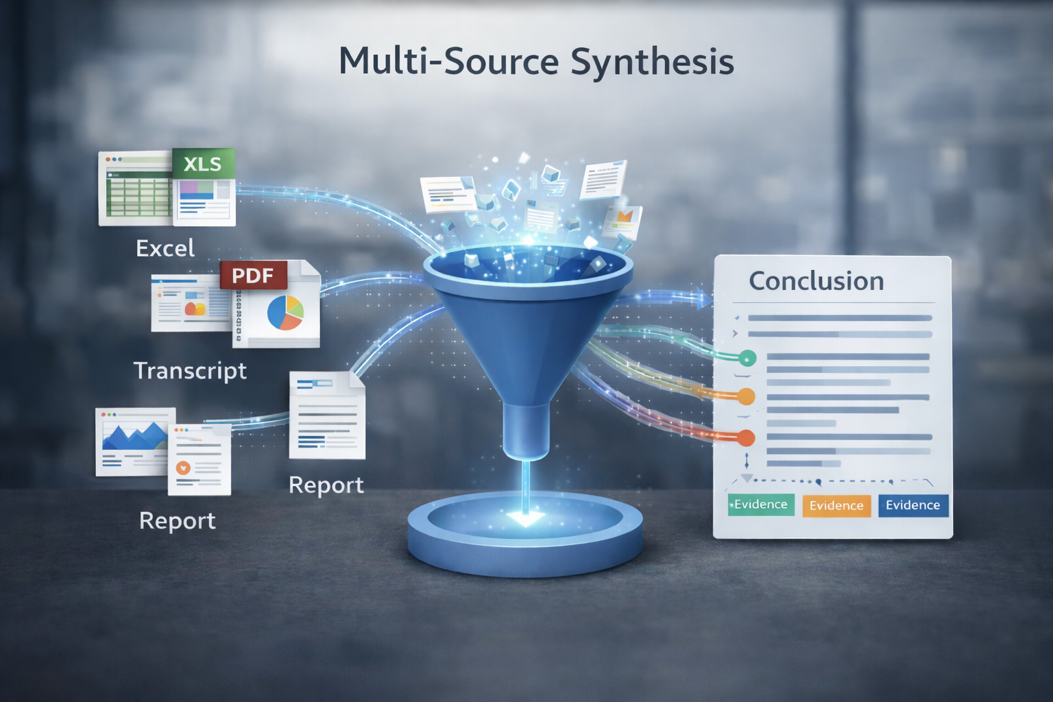 Multi-Source Synthesis: From Raw Data to Board-Ready Conclusions