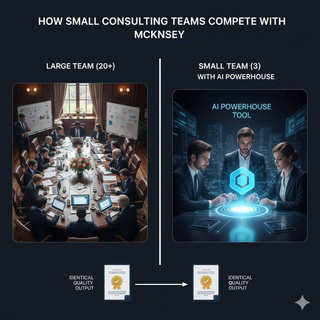 How Small Consulting Teams Compete with McKinsey