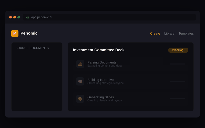 Private Equity consulting output demo